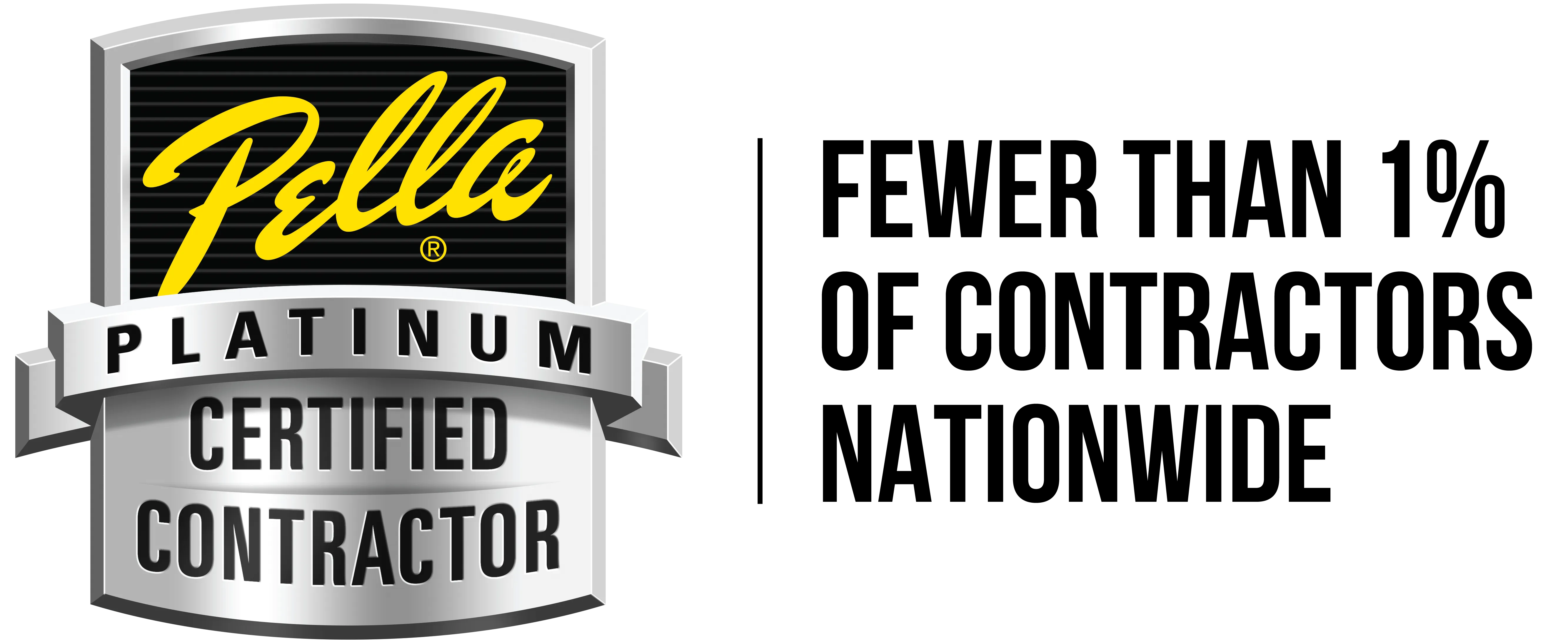 Pella Platinum Certified Contractor Logo